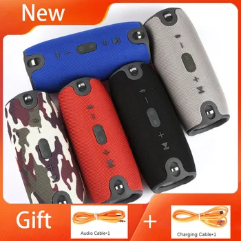 

Portable Bluetooth Speaker Wireless Bass Column Waterproof Outdoor Speaker Support AUX TF USB caixa de som