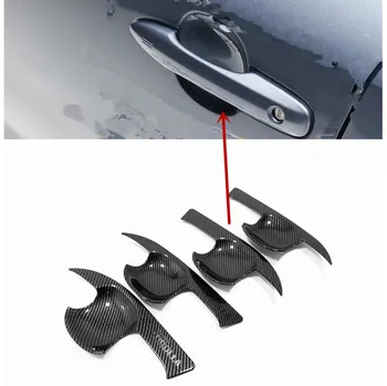 

ABS Chrome Accessories Car Door Protector Handle Bowl Cover Trim Car Styling 4pcs For Toyota Corolla E210 Sedan 2019 2020