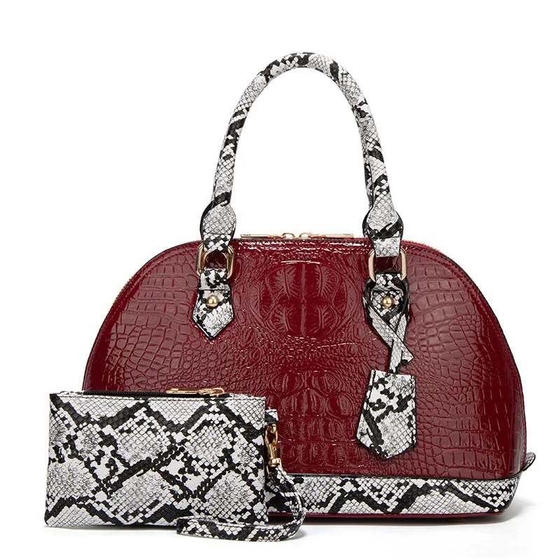 

2020 Women's Handbag Messenger Shell Woman Bag Crocodile Child Mother Package