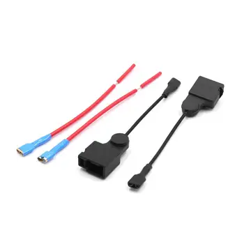 

uxcell a17061900ux1339 2Pcs Plastic Car Horn Speaker Adapter Wiring Harness Pigtail Socket for Toyota, 2 Pack