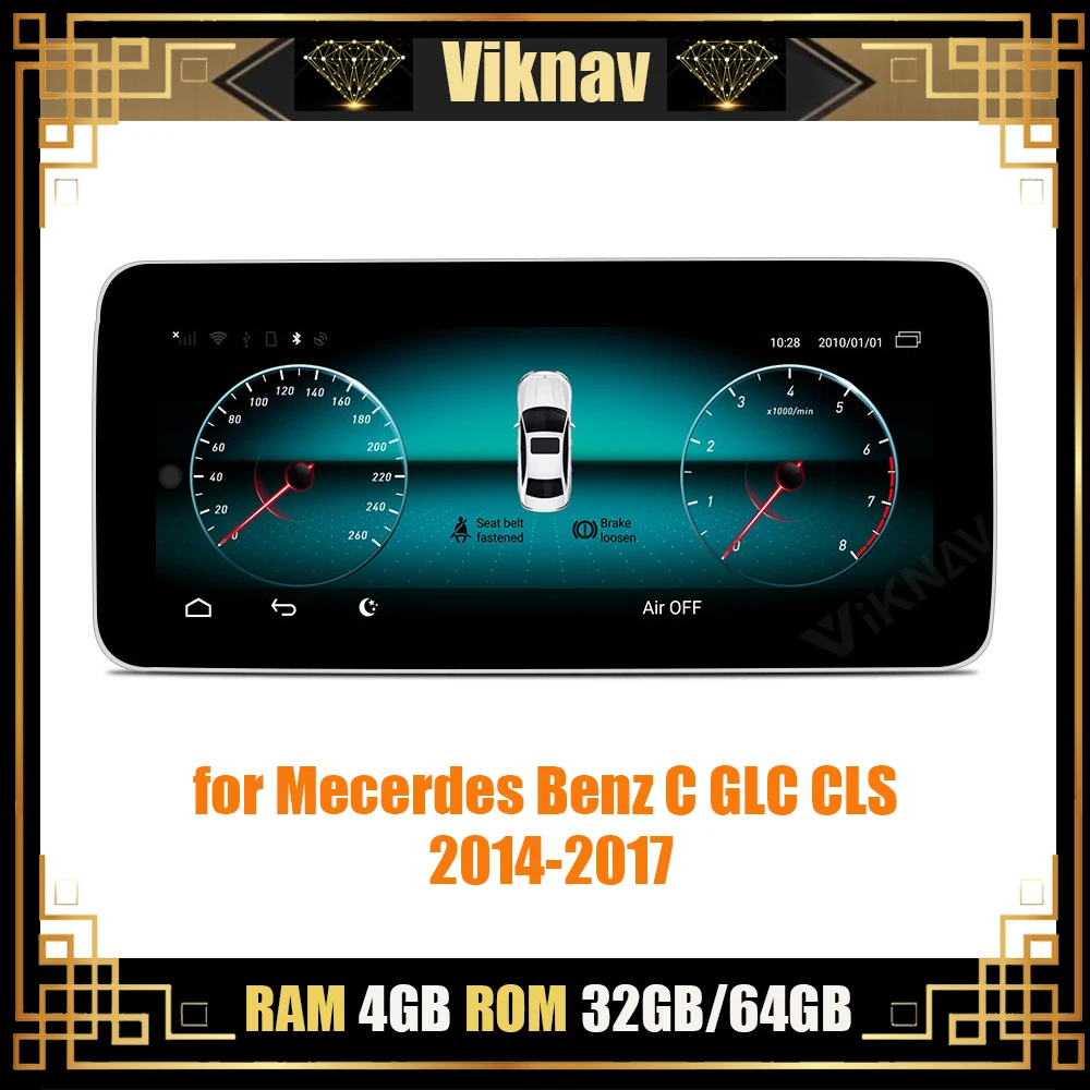 

For Mecerdes Benz C GLC CLS 2014-2017 Android system Car GPS Navigation Auto Radio Multimedia Player stereo tape recorder