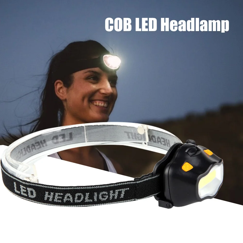 Аварийная лампа COB LED налобный фонарь Портативный фонарик 3 Вт наружная походная