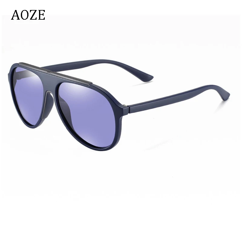 AOZE, брендовые, дизайнерские, авиаторы, поляризационные солнцезащитные очки, унисекс, для вождения, модные, TR90, оправа, мужские очки для рыбалки, oculos de sol, UV400