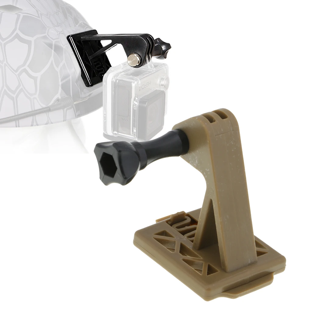 Universal NVG  Mount Adapter Bracket For Gopro Mounted Camera Brown