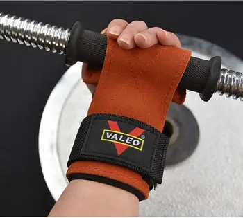 

Grips Weight Lifting Gloves Heavy Duty Straps Alternative Power Lifting Hooks Deadlifts Adjustable Neoprene Padded Wrist Wraps