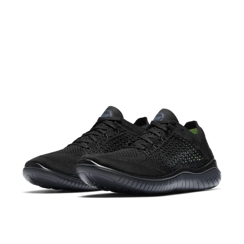 Оригинальный Новое поступление NIKE FREE RN FLYKNIT 2018 мужские кроссовки для бега|Беговая
