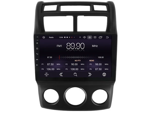 OTOJETA Android 9,0 плеер умный Автомобильный мультимедийный радио для 2009 Kia Sportage gps навигация по Bluetooth Полный сенсорный магнитофон MT