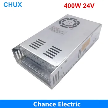 

Switching Power Supply 24V 17A 400W Single Output Input LED Transformer 220v 110v AC to DC 24V for Cctv Led Light