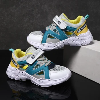 

Sports shoes 2020 summer new children's fashion wild casual mesh breathable running shoes soft bottom non-slip kids shoes