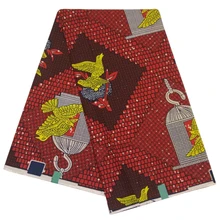 Хлопок африканская вощеная ткань с принтом Высокое качество воск Анкара ткани оптом