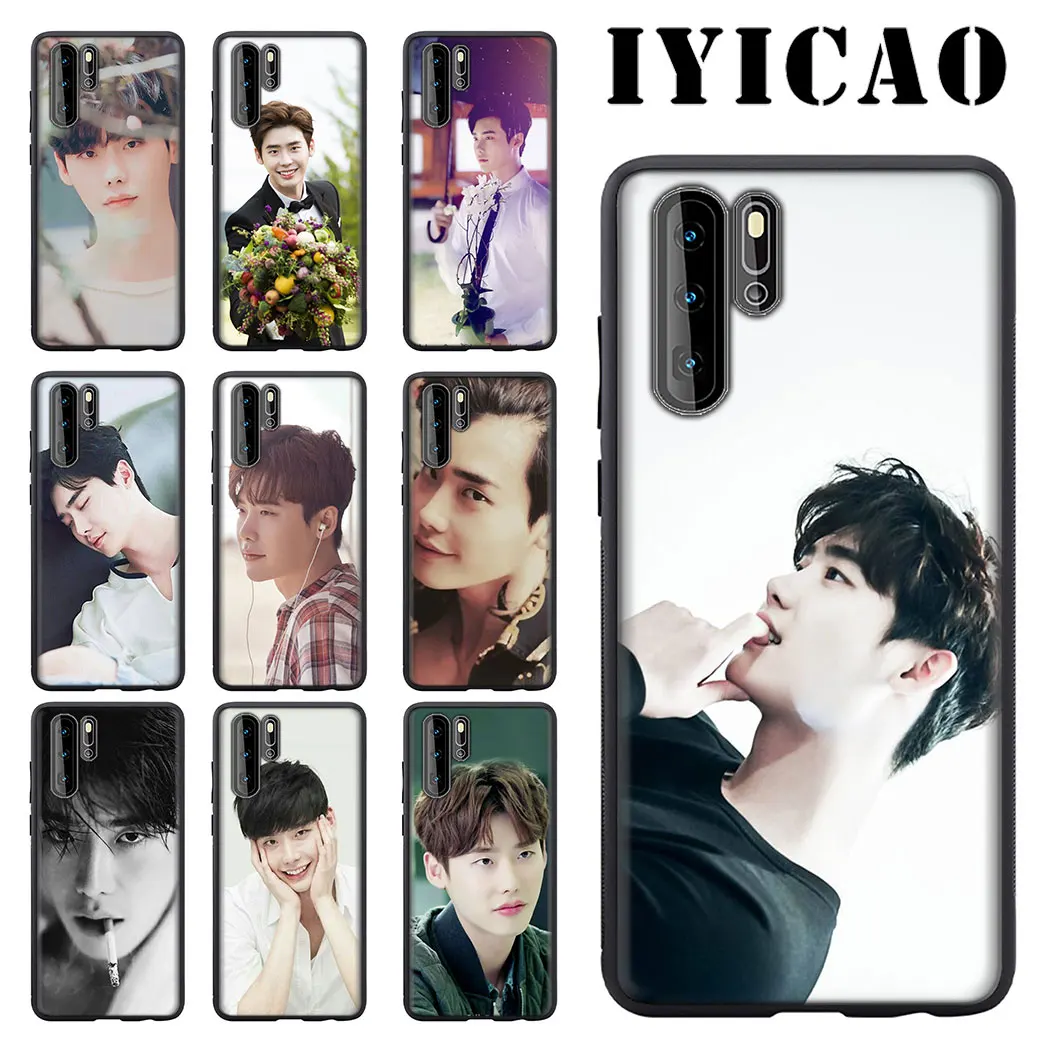 IYICAO Star Lee Jong Suk Soft Phone for Huawei Honor 6A 7A 20 9X Pro 7C 7X 8X 8C 8 9 10 Lite Note View Cover |