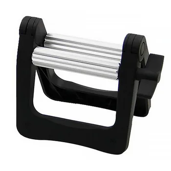 

Holder Hand Press Bathroom Dispenser Toothpaste Portable Squeezer Easy Stainless Steel