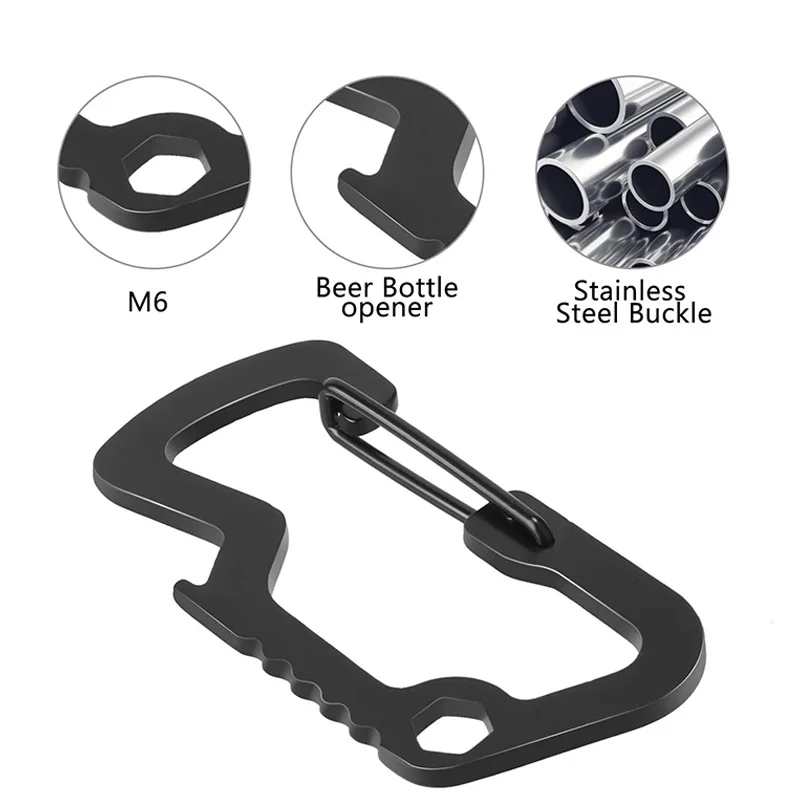 3   Ű ü-Multitool Carabiner Ŭִ  Ƽ  Ȧ , ƿ ̾ ڵ尡ִ   ִ 25