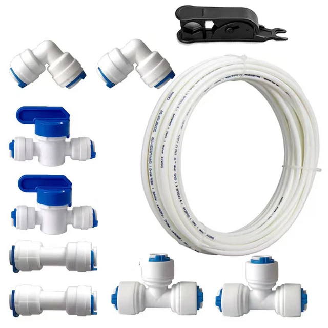 Fridge Hose For Water And Ice Maker Refrigerator Water Line Hose Fridge  Water Line Connection Easy Install & All Connections - AliExpress