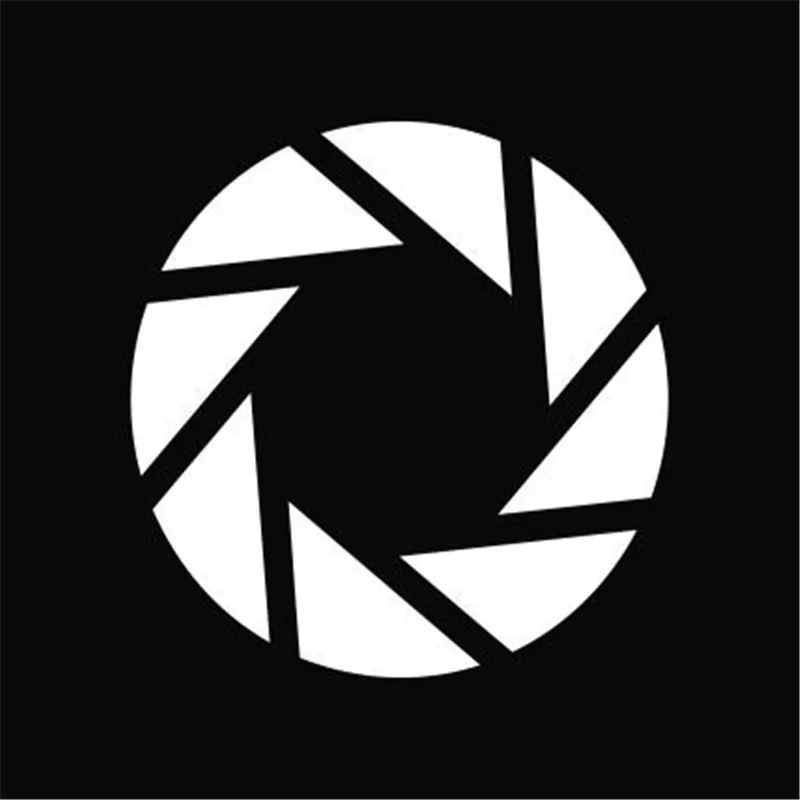 Aperture Science портал логотип виниловые вырезать бампер наклейка в виде окна Стикеры 4