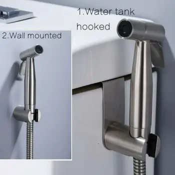 

Faucets Bidet Handheld Diapers ABS Shower Home Sprayer Bathroom Accessories for Bathroom Holder Stainless Steel Hose Toilet
