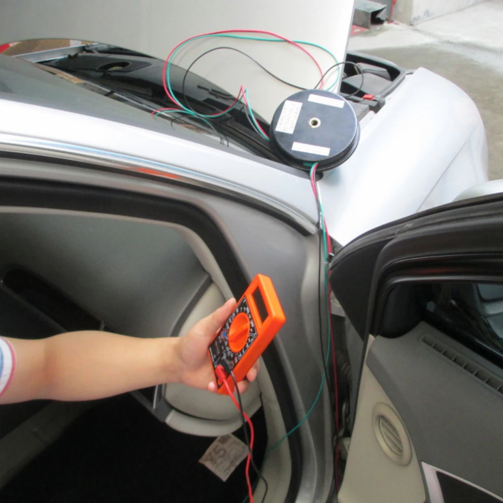 Dual Red & Black Test Leads With Alligator Clips Jumper Cable 18GA Wire 9M