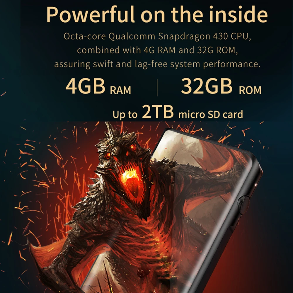 SHANLING M6 Dual AK4495SEQ DAC Android OS Full Balanced Bluetooth Portable Music Player MP3 Headphone Amplifier PCM32bit 768 kHz