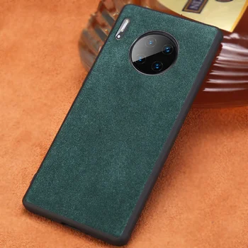 

Phone Case for Huawei mate 20 30 lite 10 pro p30 p20 ALCANTARA leather fashion Business Phone Bag Luxury Cellphone Back Cover