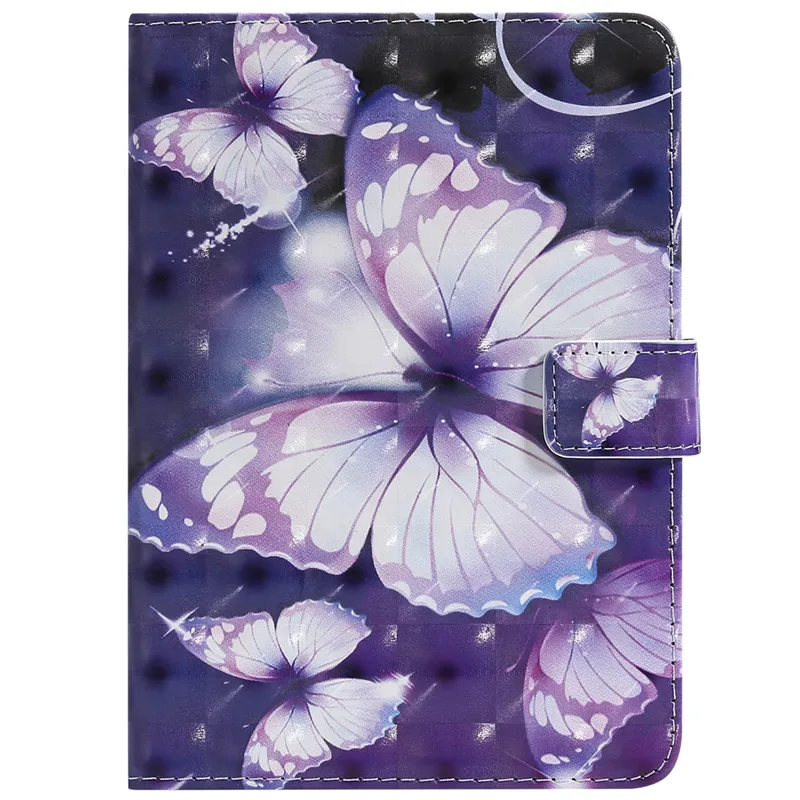 Wekays For Amazon Paperwhite 1/2/3/4 Cartoon Butterfly Leather Fundas Case For Amazon Kindle Paperwhite 1 2 3 4 6.0