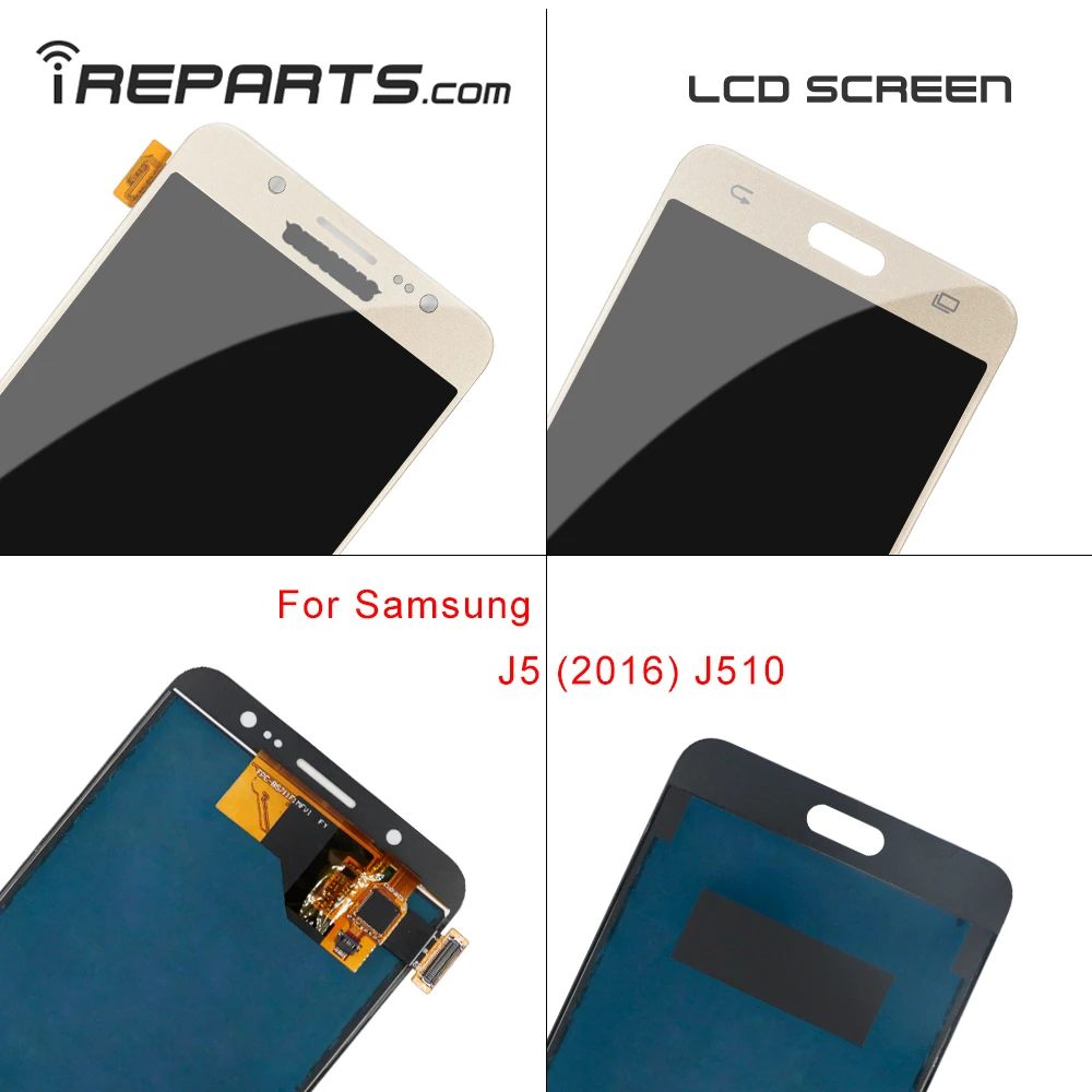 IREPARTS Замена ЖК-дисплей дигитайзер для samsung J5 5,2 ''сенсорный экран Galaxy J510F/G Pantalla+ Инструменты для ремонта