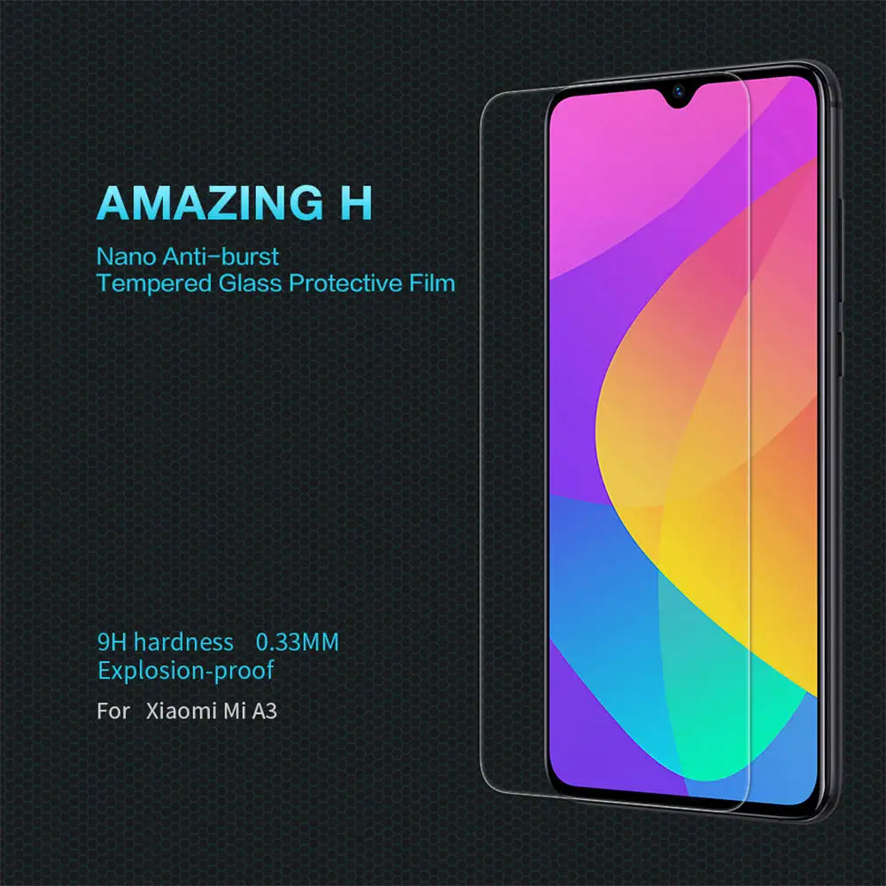 NILLKIN Amazing H противовзрывное Закаленное стекло-экран протектор для Xiaomi mi 9 SE CC9 CC9e A2 Lite Red mi 5A 6 Pro 6 6A телефонов