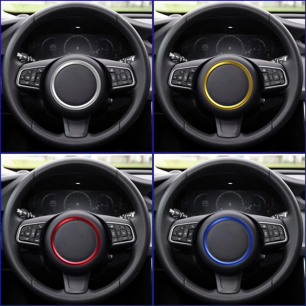  Car Steering Wheel Ring Sticker Decorative for Jaguar (9)