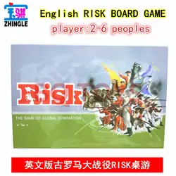 Английский RISK board карточная игра английский классический риск большая боевая игра воюющая ситуация