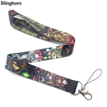 Blinghero Horror Gremlins ремешки для ключей ID бейдж Студенческая карта шеи ремень телефон USB держатель крутые печатные планки с героями мультфильмов BH0235