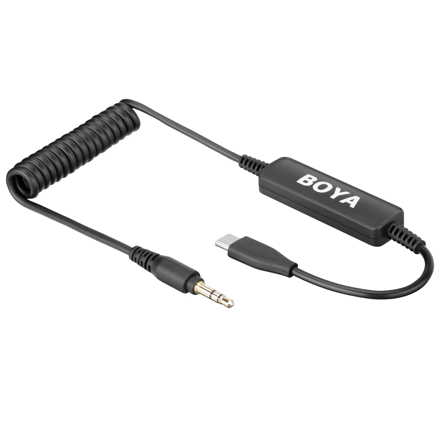 BOYA 35C-USB C 3,5 мм к usb type-C Соединительный аудиокабель для 3,5 мм автономных микрофонов для использования с разъемом usb type-C