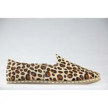 

Sabah Mens Par's Leopard Handmade Traditional English Slip-On Leather--Womens Shoes 34 to 45 Size EU Size