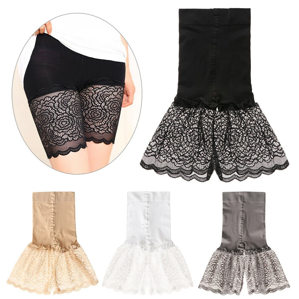 Women Summer lace safety pants underpants women Lace breathes and absorbs sweat anti wear three