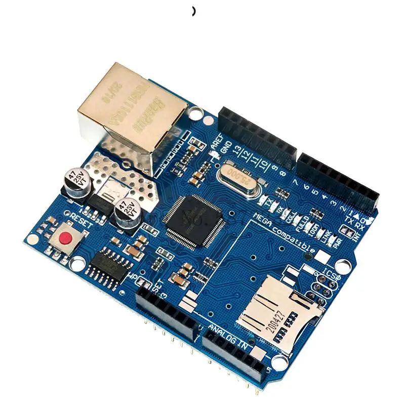 Uno Shield Ethernet Shield W5100 R3 Uno Mega 2560 1280 328 Unr R3 Solo Scheda Di Sviluppo W5100 Per Arduino