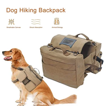 

Dog Hiking Bag Dog Saddle Backpack Pet Dog Backpack For Medium Large Dog Outdoor Travel Camping Hiking