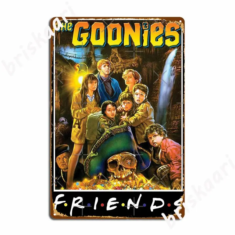 Beatiful Faces Emotions The Goonies Christmas Bad Metal Sign Plates Wall Pub Club Bar Design Tin Sign Poster