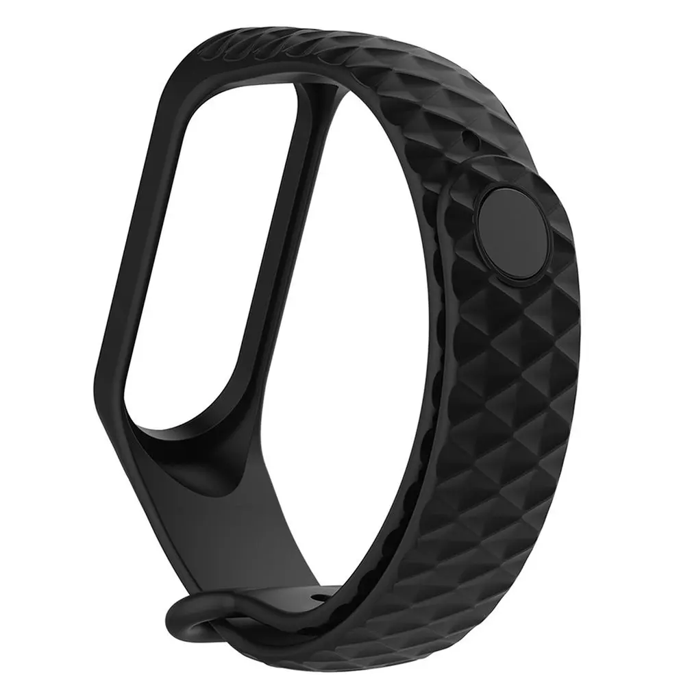1 Браслет для xiaomi mi Band 3 4 ремешок для спортивных часов Силиконовый Браслет Для xiaomi mi band 3 4 браслет mi band 4 3 ремешок - Цвет ремешка: 1