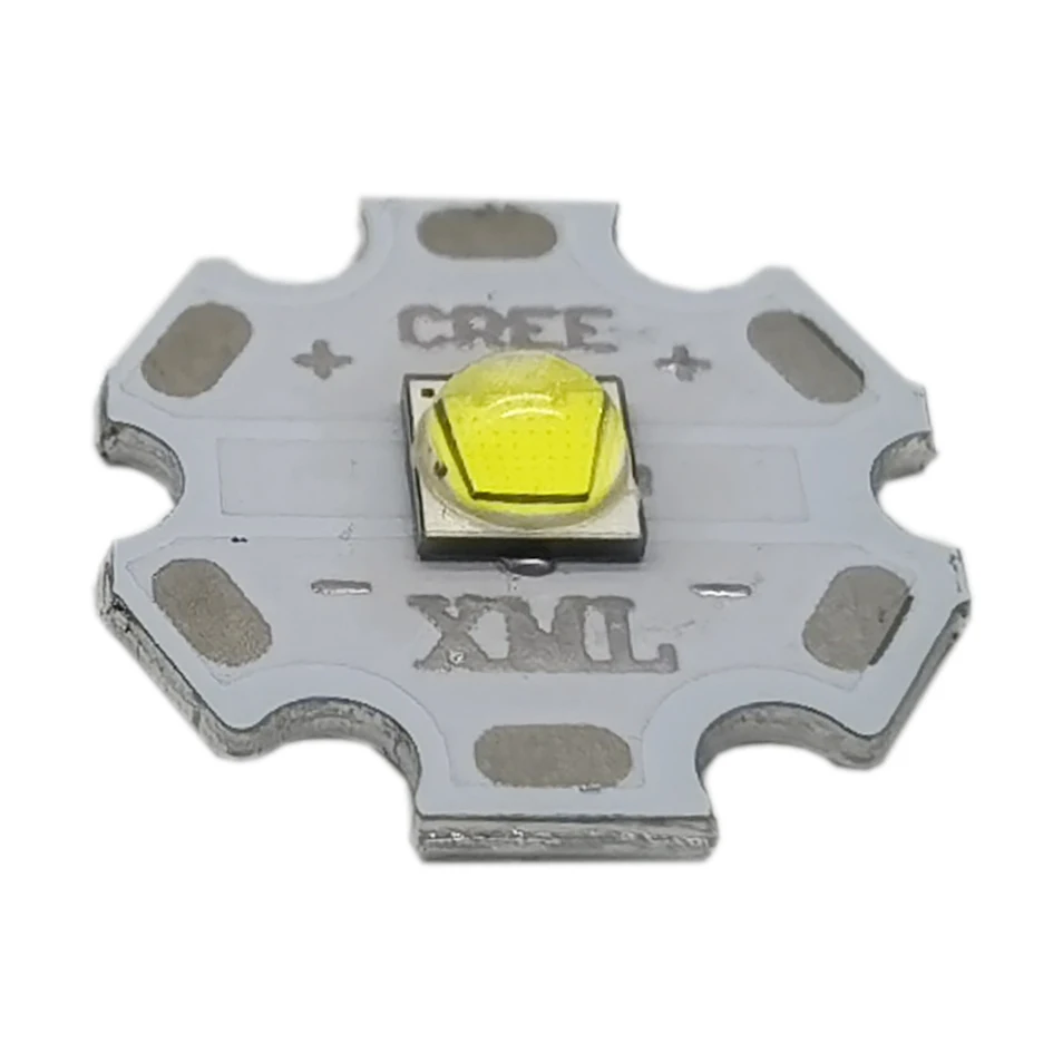 10W XML2 T6 Lights Full Power LED 3V 3535 5050 1-3W 5-6W 18W For Flashlight Lamp Bead White 6500K 10000K With Base | Лампы и освещение