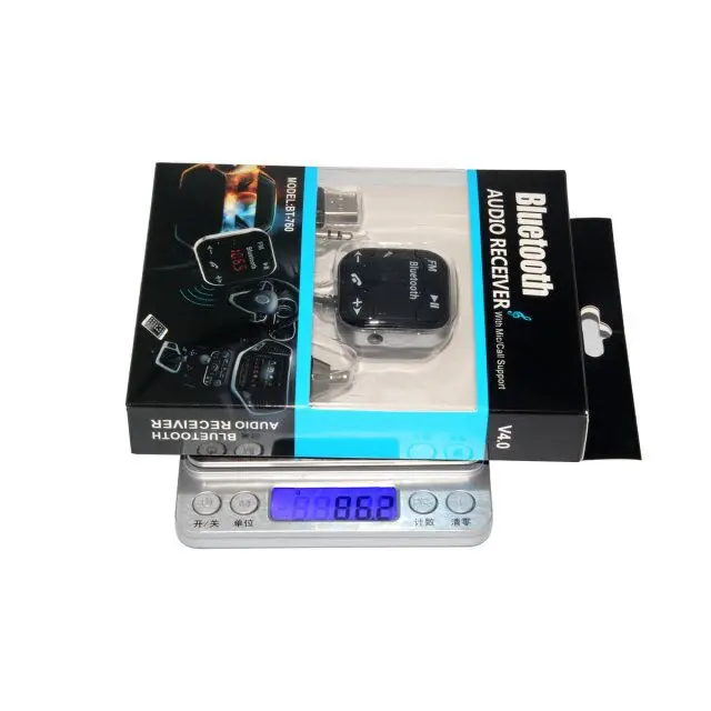 BT760 Bluetooth Автомобильный MP3-плеер fm-передатчик громкой связи Dual USB Зарядное устройство