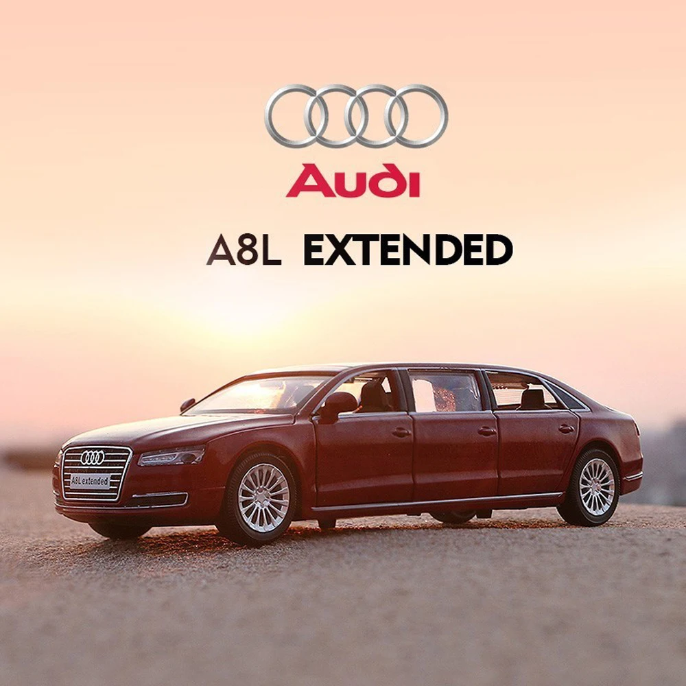 1:32 Масштаб Audi A8 музыкальная с подсветкой машина Diecasts игрушечный транспорт горячее колесо модель автомобиля с автомобилем горячее колесо двери можно открыть игрушку