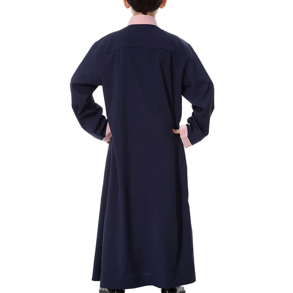 Kid Muslim for Boys Arab Islamic Long Sleeve Round Neck Casual Robes Dress NSV775 v&ecirc;tements d'ext&eacute;rieur 한국 아동복 봄