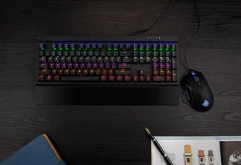 

Magician MK15 real mechanical keyboard 108-key USB interface home Internet cafe game dedicated mechanical keyboard