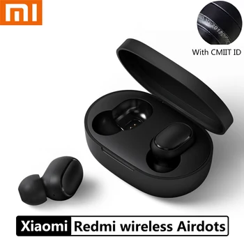 

Xiaomi Redmi Airdots Global Version TWS Wireless Earphone Bluetooth 5.0 In Ear True Wireless Earbuds Basic Stereo Sports Headset