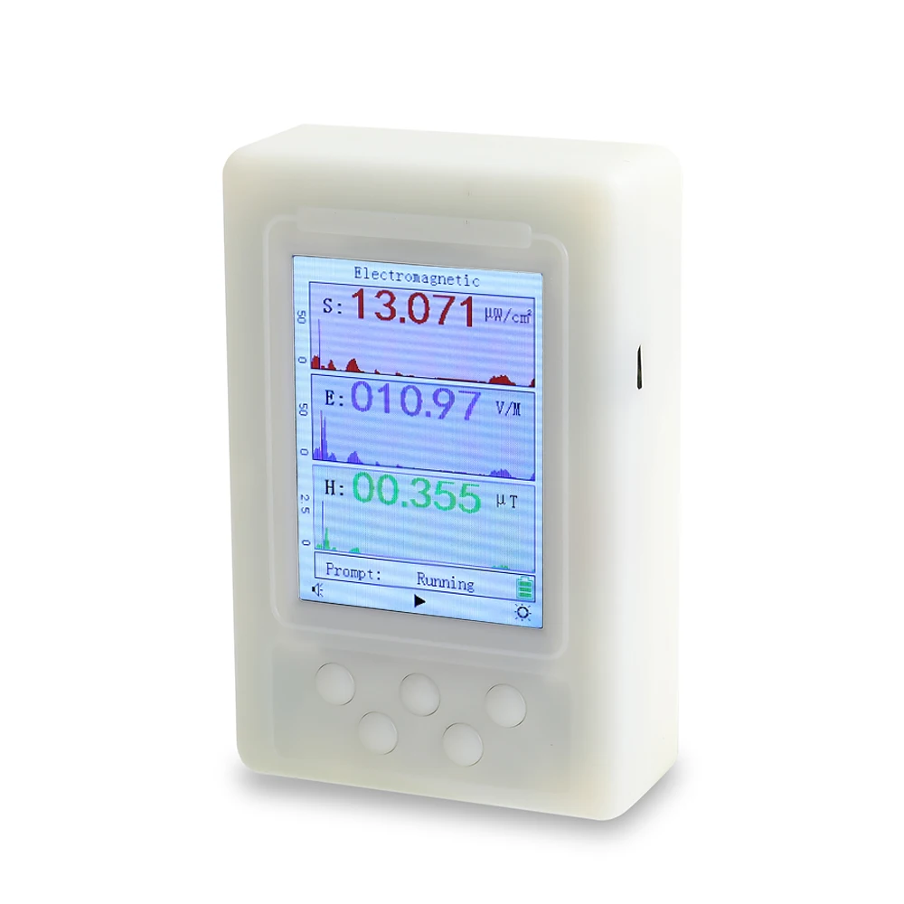 

BR-9A Handheld Portable Electromagnetic Radiation Detector High Accuracy Semi-Functional Type Electromagnetic Radiation Tester