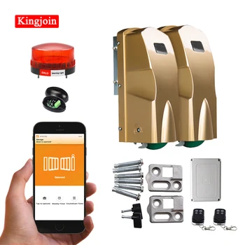 

High Performance wifi & Remote Control 220V to 24V Automatic AC & Solar Gate Opener Wheeled engine Kit for Universal gate door