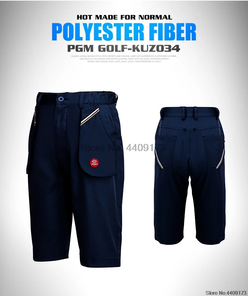 Pgm/летние шорты для гольфа для мальчиков; дышащие быстросохнущие брюки для гольфа; детская эластичная одежда для гольфа; AA11849