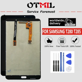 

For Samsung Galaxy Tab A 7.0 2016 SM-T280 T285 Tablet LCD For SAMSUNG Galaxy t285 LCD Touch Screen With Frame Digitizer Assembly
