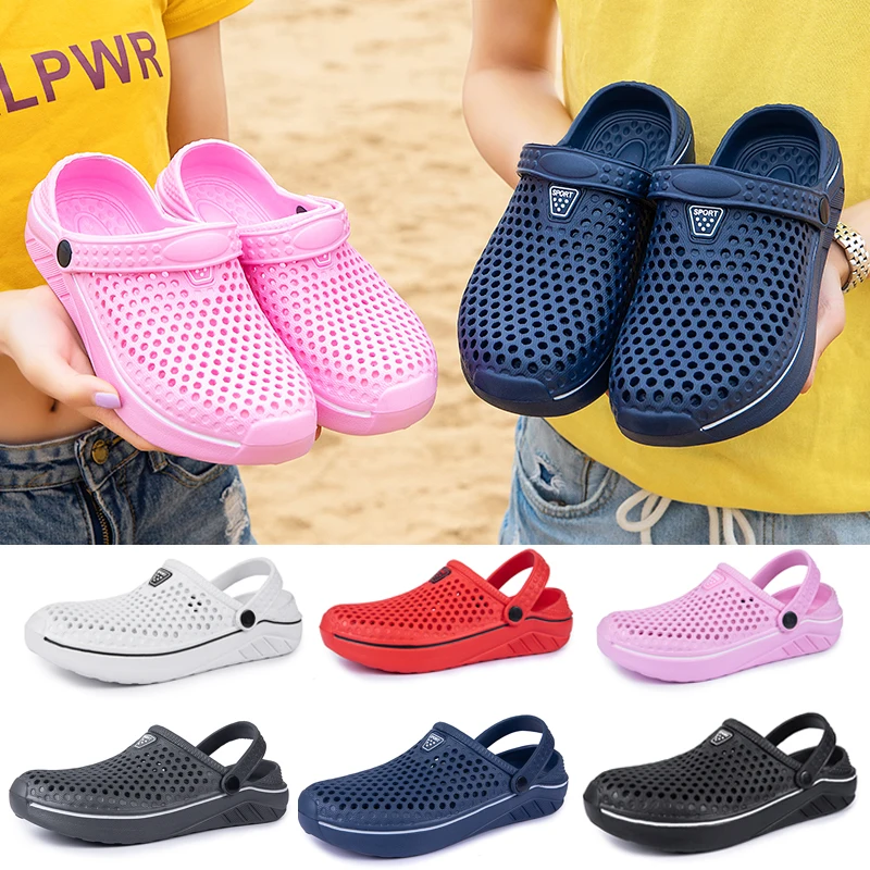 Men Women Summer Sandals Breathable Beach Shoes Garden Clogs Size 36-45