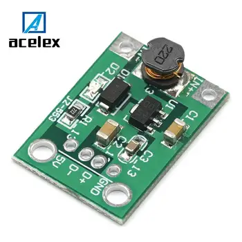 

5V DC DC Converter Step Up Power Supply DC-DC Booster Boost Adapter Converter Board Step-Up 500MA Voltage Regulator 1V-5V to 5V