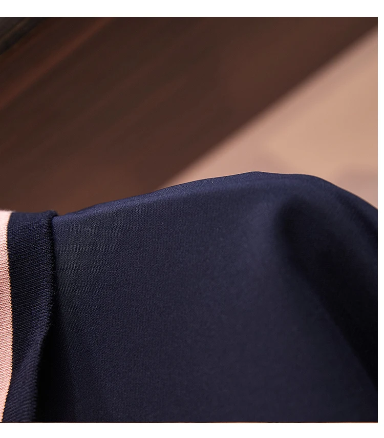 L-4XL Плюс размер женское свободное Повседневное платье-футболка осень Мода отложной воротник пэчворк с длинным рукавом Прямой платья