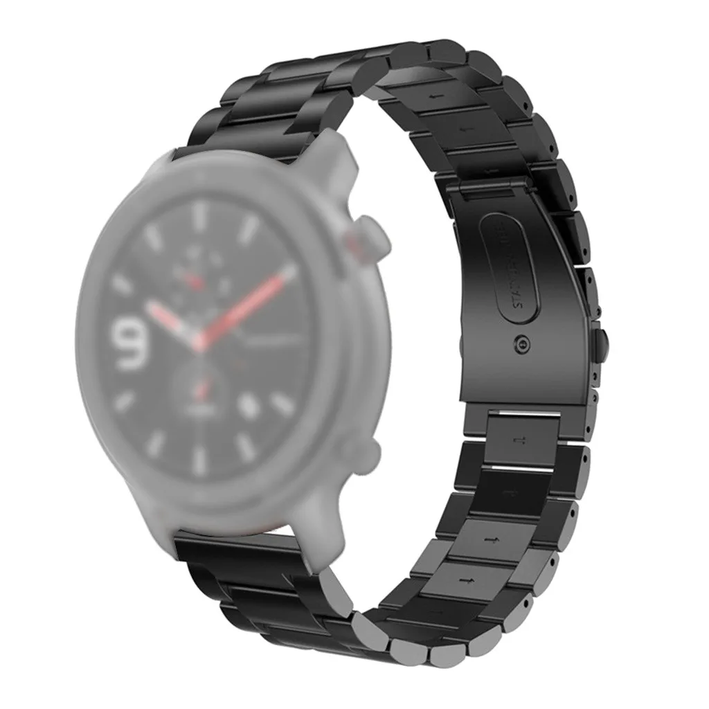 Ouhaobin для Amazfit GTR 47 мм Смарт-часы из нержавеющей стали ремешок металлический Смарт-часы браслеты для Amazfit gtr 42 мм 729#2